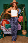Sky-Dye Wide-Leg Pants
