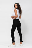Gianna Black Distressed Skinny Jeans