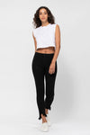 Gianna Black Distressed Skinny Jeans